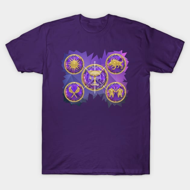 Destiny 2 Leviathan Symbols T-Shirt by Nommables